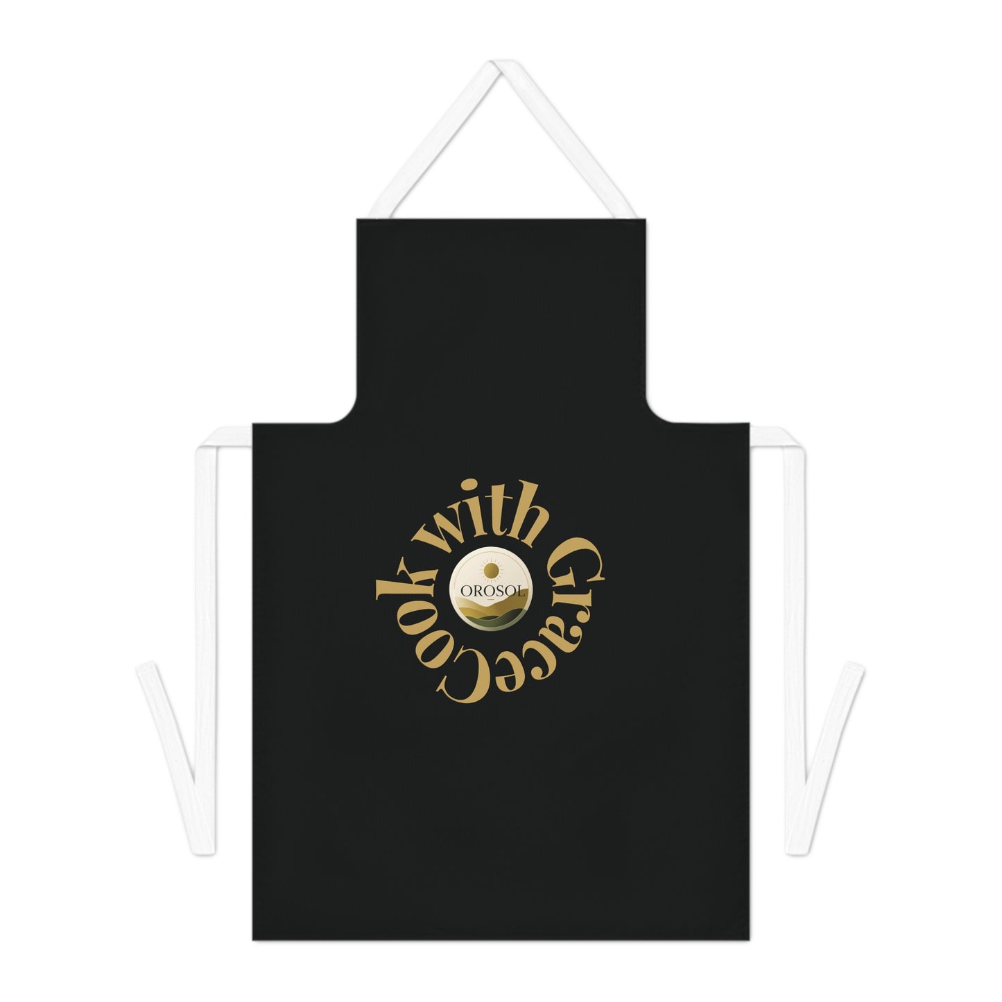 Elegant Cooking Apron with Inspirational Quote, Perfect Gift for Foodies, Bakers, and Home Chefs, Ideal for Birthdays or Holidays