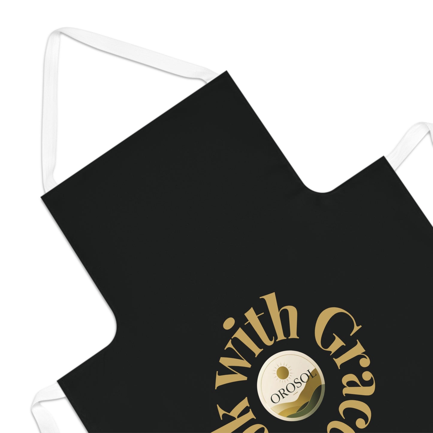 Elegant Cooking Apron with Inspirational Quote, Perfect Gift for Foodies, Bakers, and Home Chefs, Ideal for Birthdays or Holidays