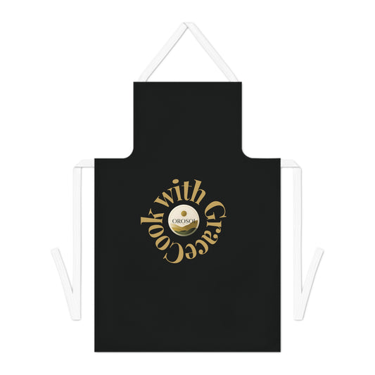 Elegant Cooking Apron with Inspirational Quote, Perfect Gift for Foodies, Bakers, and Home Chefs, Ideal for Birthdays or Holidays